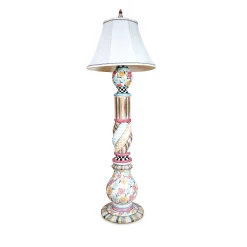Outlet MacKenzie-Childs Painted Garden Floor Lamp