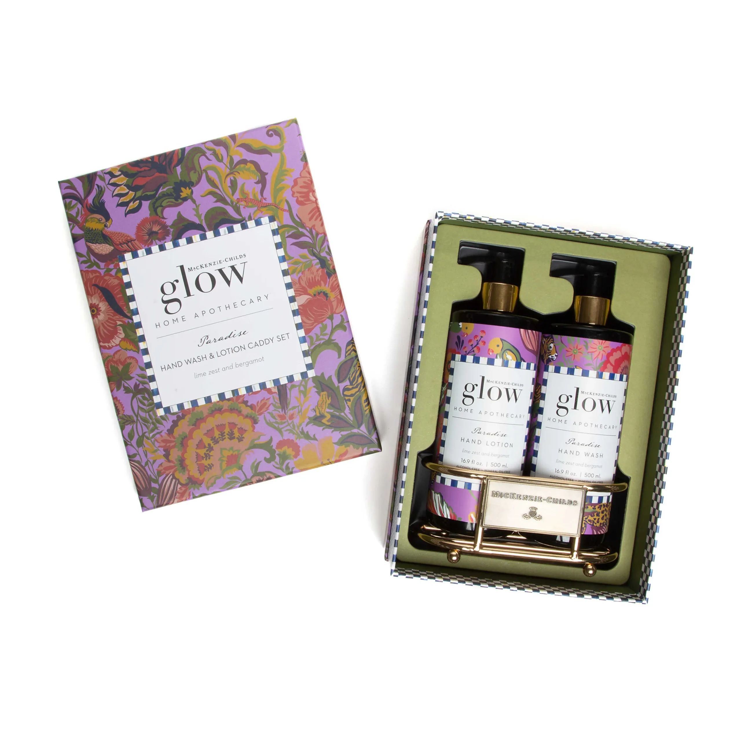 Sale MacKenzie-Childs Paradise Soap & Lotion Caddy Set