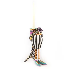 Discount MacKenzie-Childs Patience Brewster Carl Crow Candle Holder