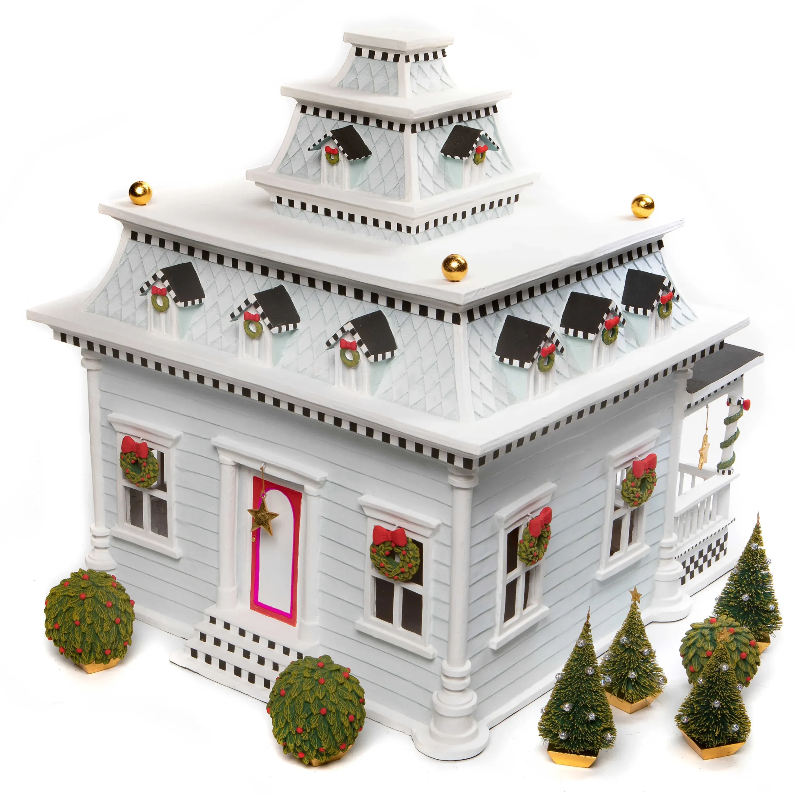 Outlet MacKenzie-Childs Patience Brewster Caroler House Display