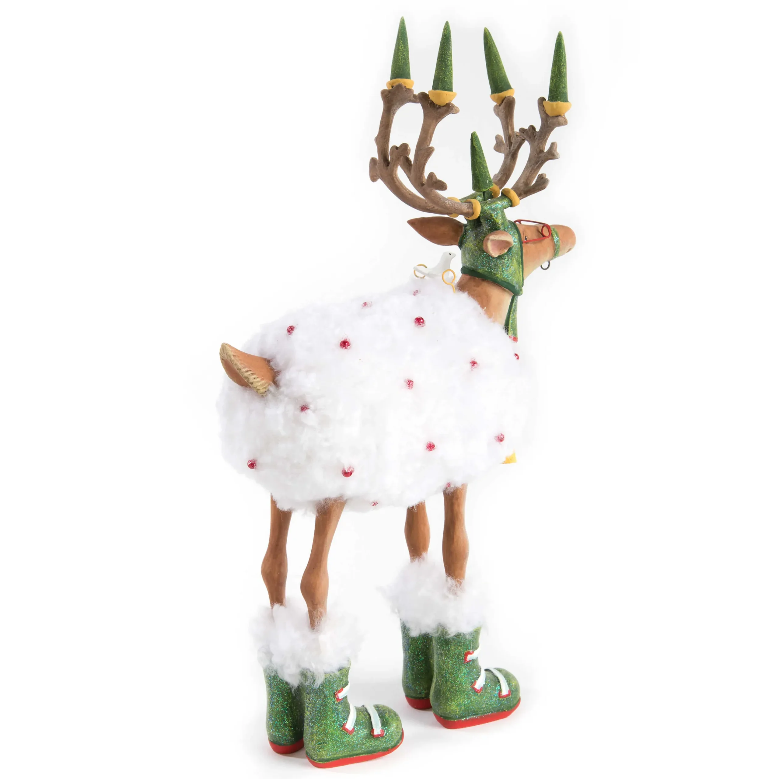 Clearance MacKenzie-Childs Patience Brewster Dash Away Blitzen Reindeer Figure