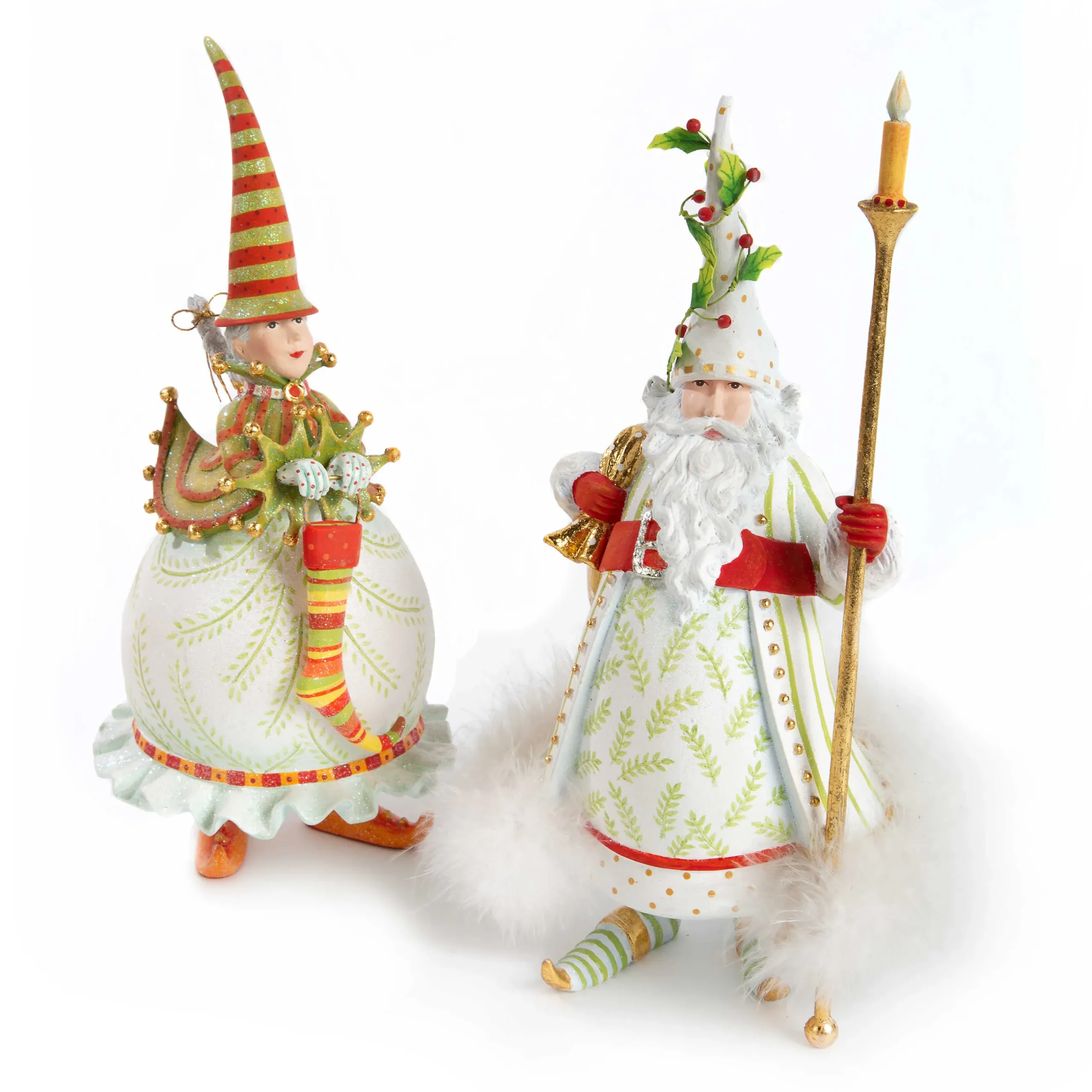Online MacKenzie-Childs Patience Brewster Dash Away Mrs. Santa Figure
