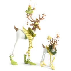 Outlet MacKenzie-Childs Patience Brewster Dash Away Prancer Reindeer Figure