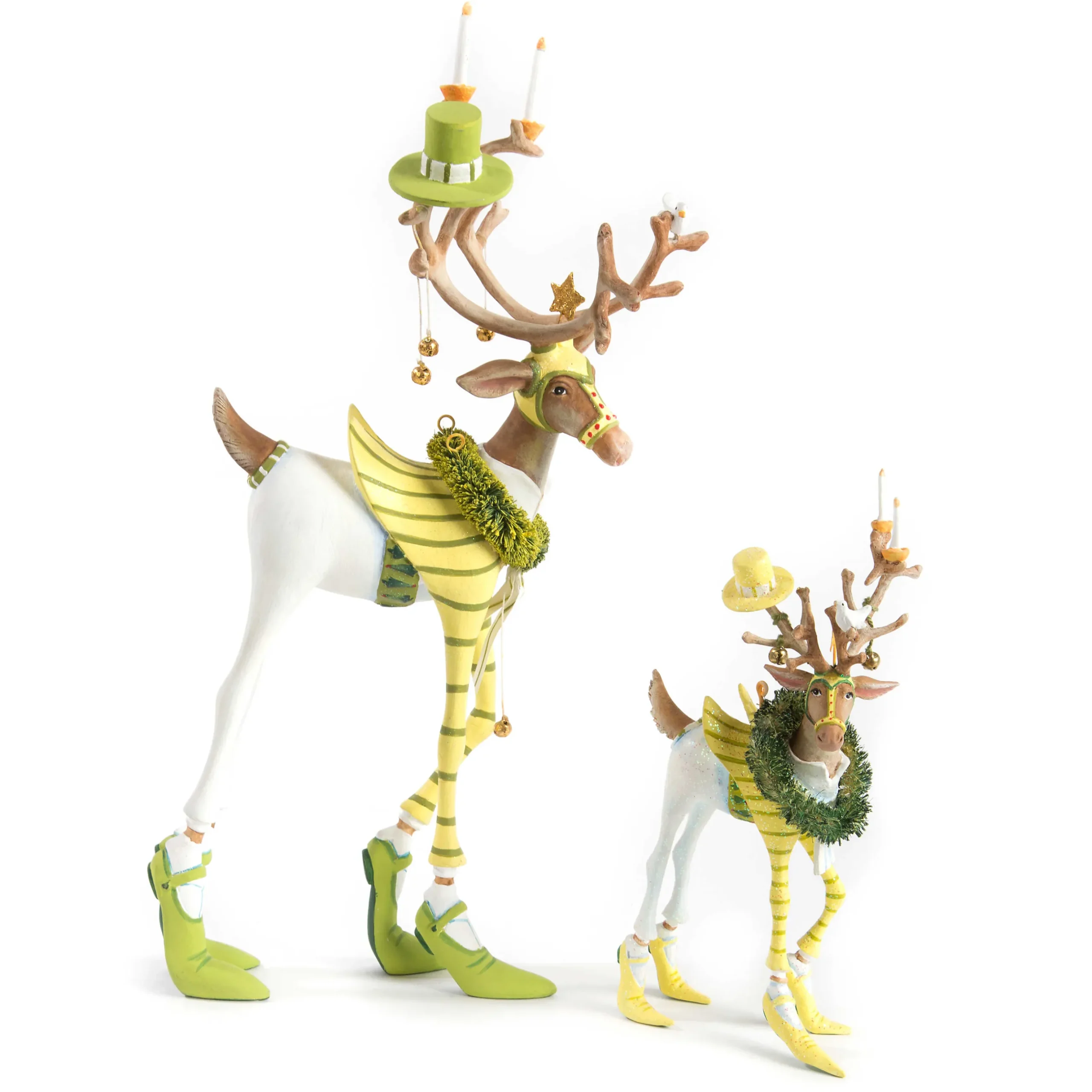 Outlet MacKenzie-Childs Patience Brewster Dash Away Prancer Reindeer Figure