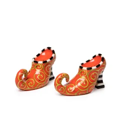 Sale MacKenzie-Childs Patience Brewster High Heel Shoe Salt & Pepper Set