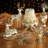 Discount MacKenzie-Childs Patience Brewster High Heel Shoe Cake Plate - Ivory & Gold