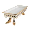 Outlet MacKenzie-Childs Patience Brewster High Heel Shoe Serving Tray - Ivory & Gold