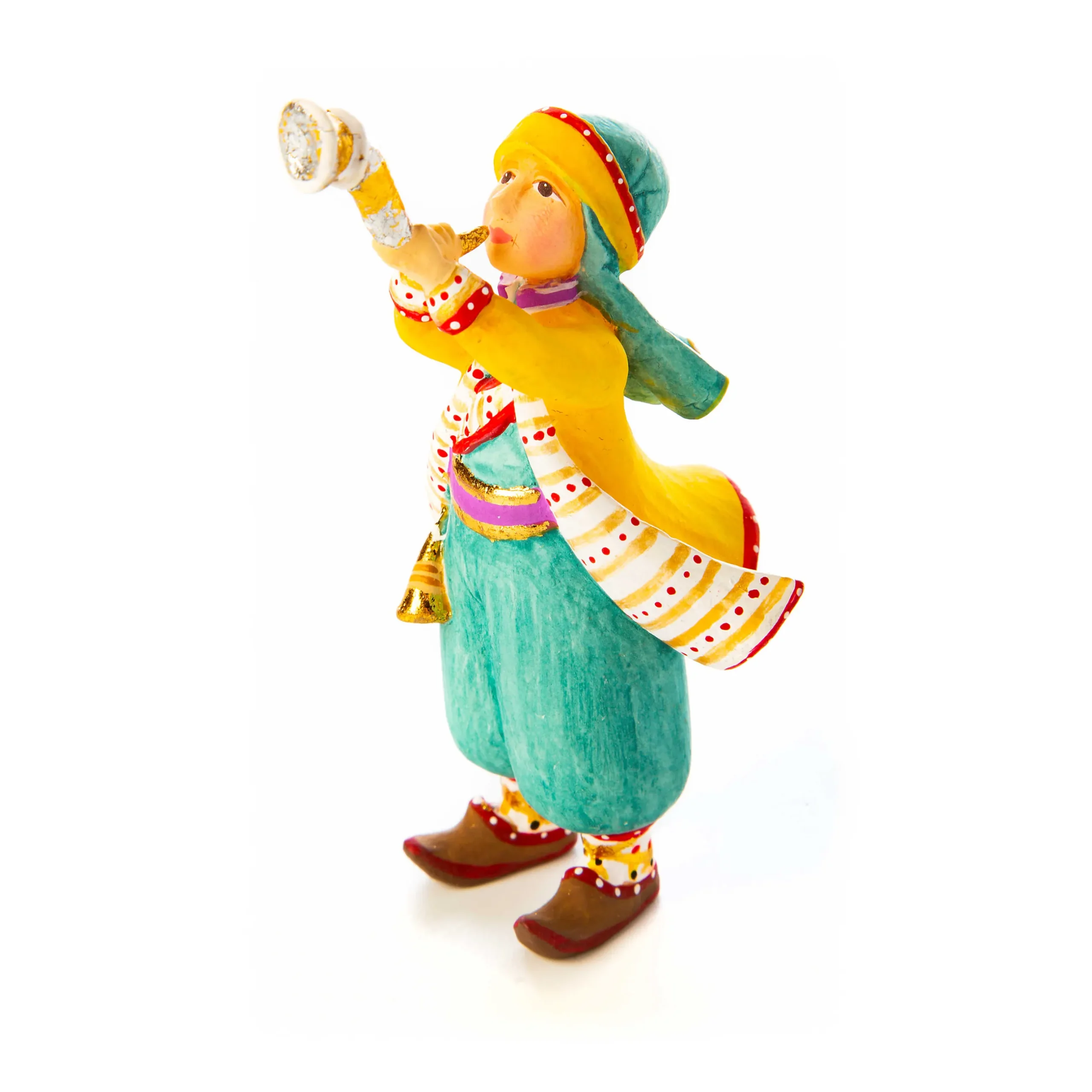 New MacKenzie-Childs Patience Brewster Mini Nativity Shofar Player