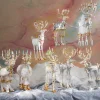 Clearance MacKenzie-Childs Patience Brewster Moonbeam Prancer Reindeer Figure