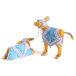 MacKenzie-Childs Patience Brewster Nativity Calf Figures