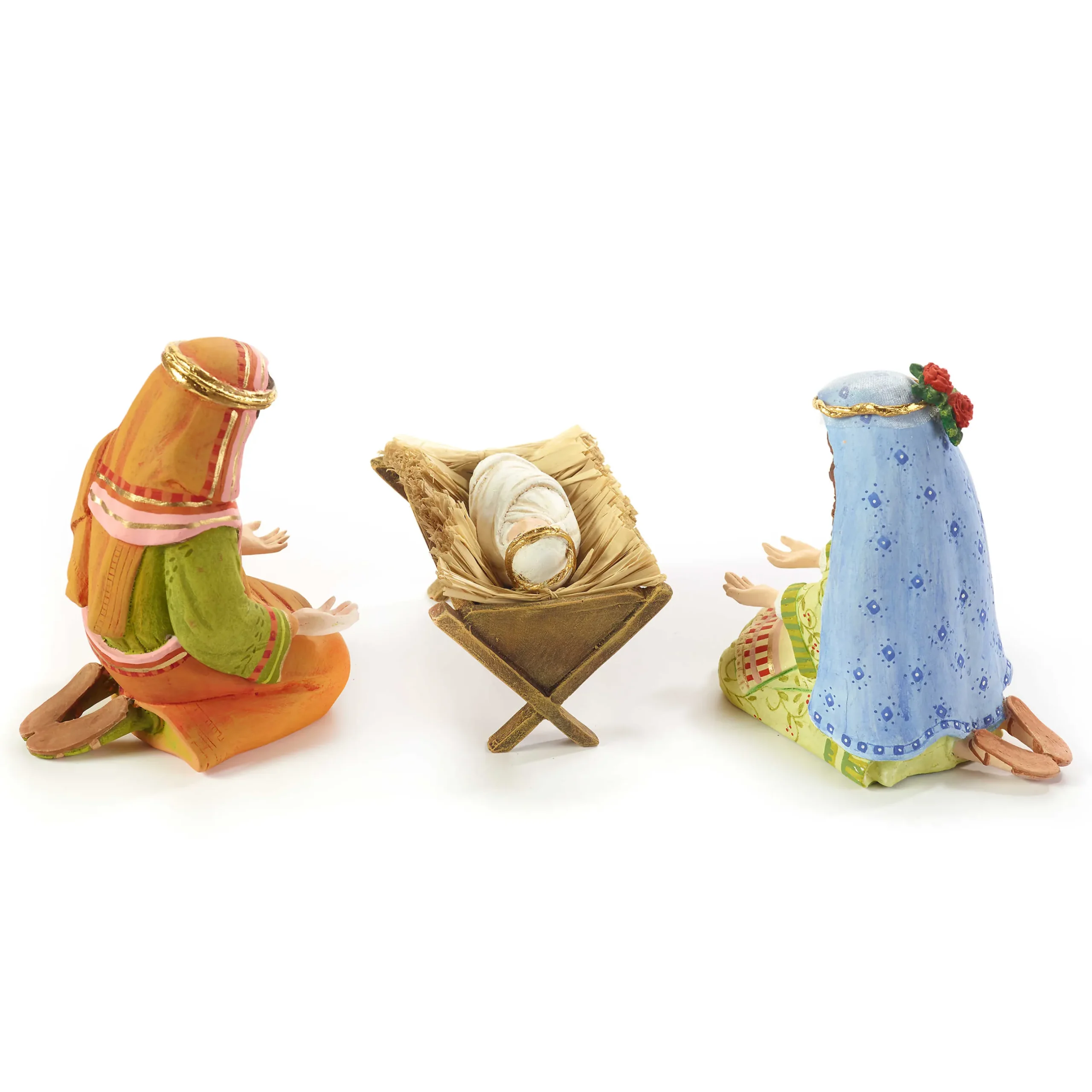 MacKenzie-Childs Patience Brewster Nativity Holy Family Figures