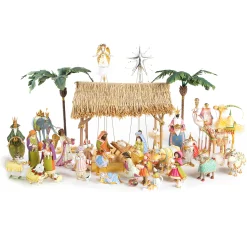 Clearance MacKenzie-Childs Patience Brewster Nativity World Magi Figures
