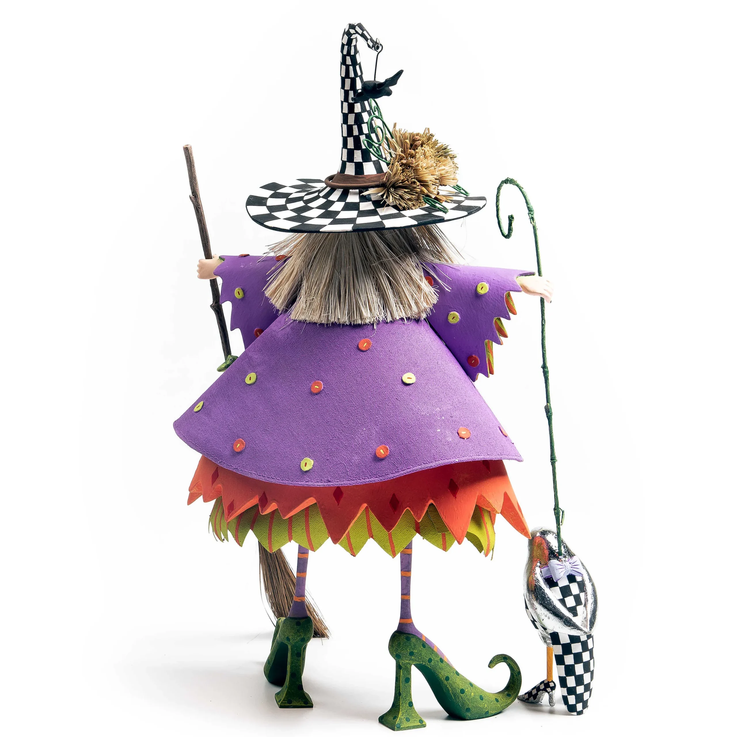 MacKenzie-Childs Patience Brewster Raggedy Witch Figure