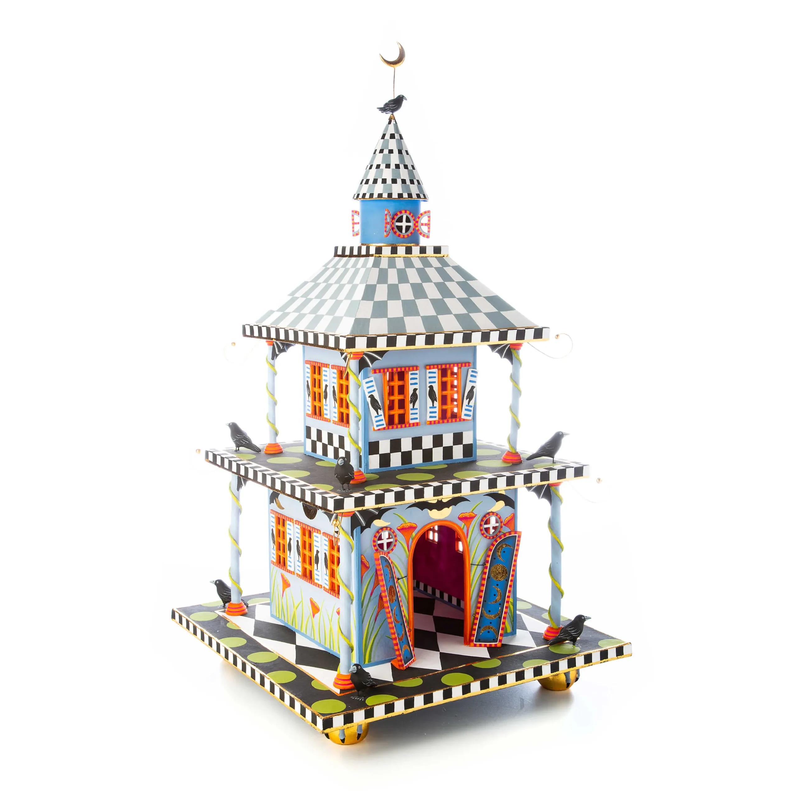 Clearance MacKenzie-Childs Patience Brewster Spooky House Display