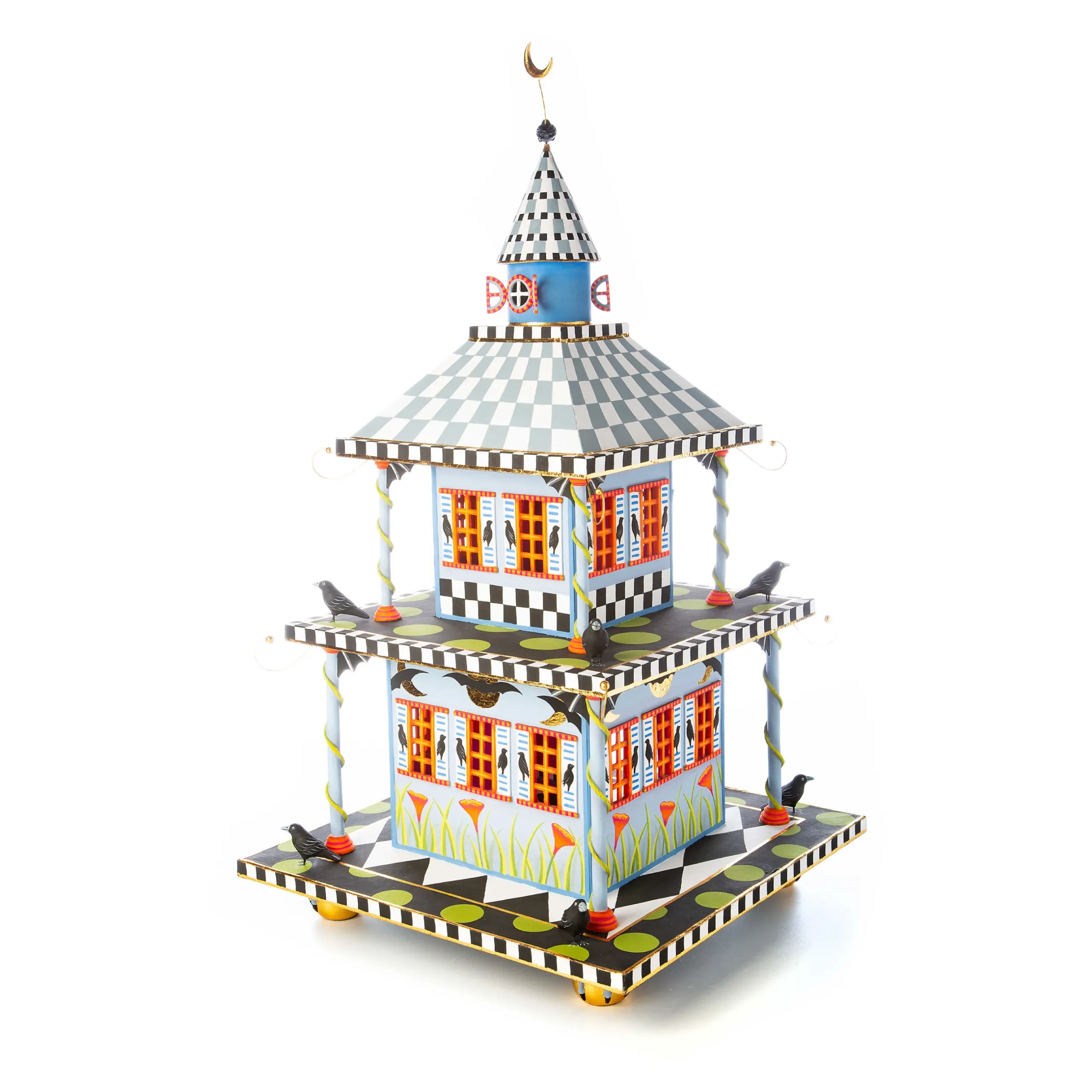 Clearance MacKenzie-Childs Patience Brewster Spooky House Display