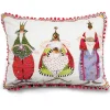 MacKenzie-Childs Patience Brewster Three Kings Lumbar Pillow
