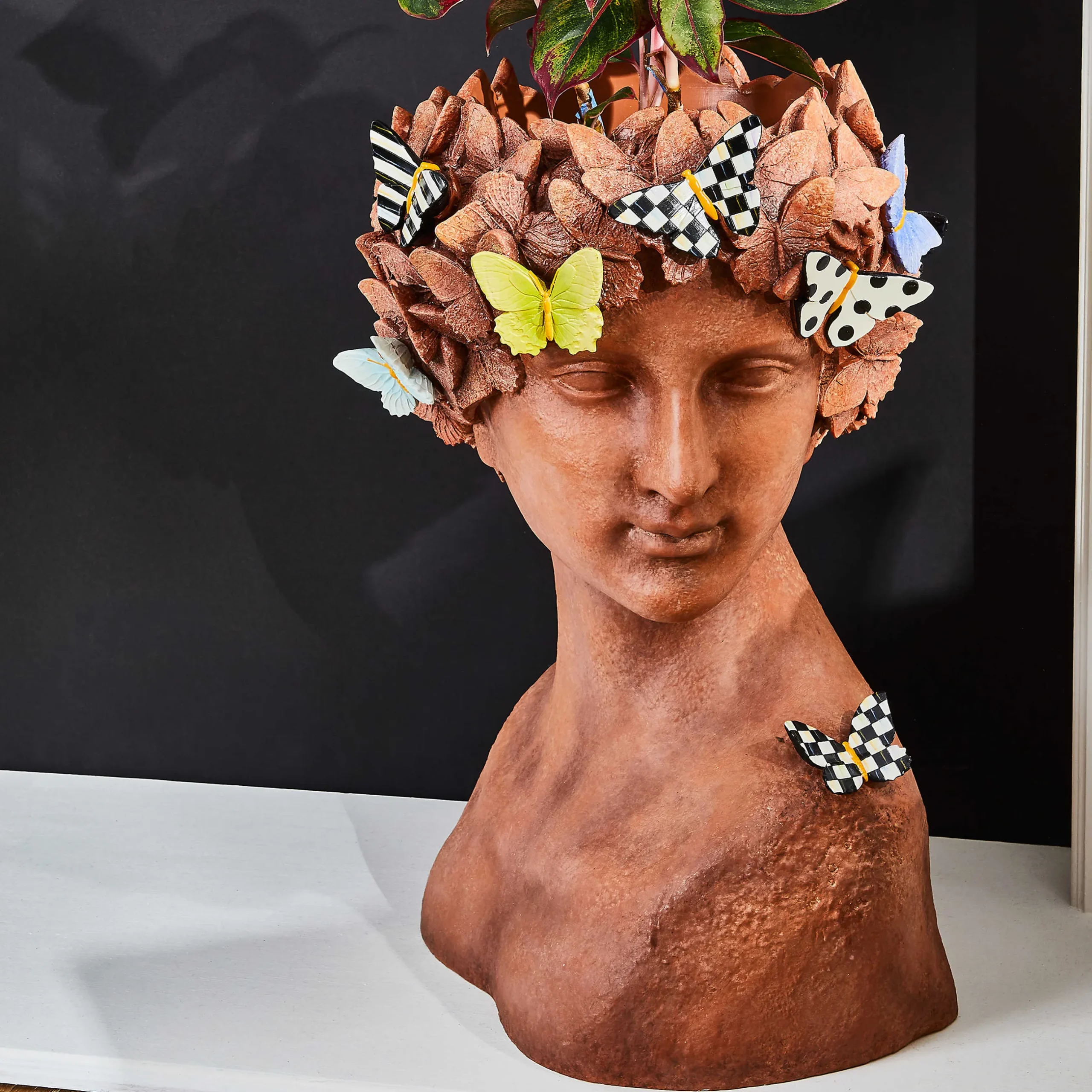 Online MacKenzie-Childs Persephone Bust Planter - Large