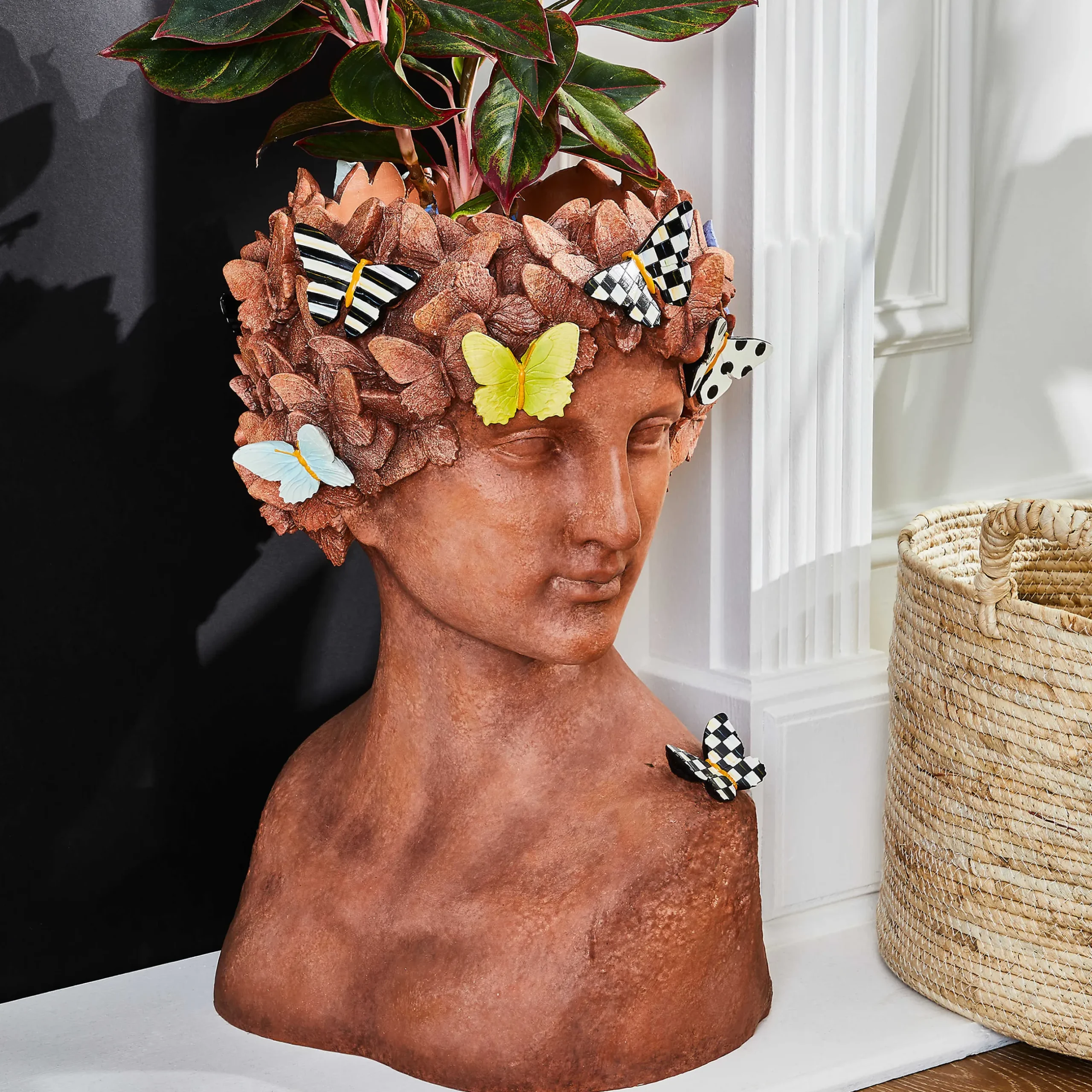 Online MacKenzie-Childs Persephone Bust Planter - Large
