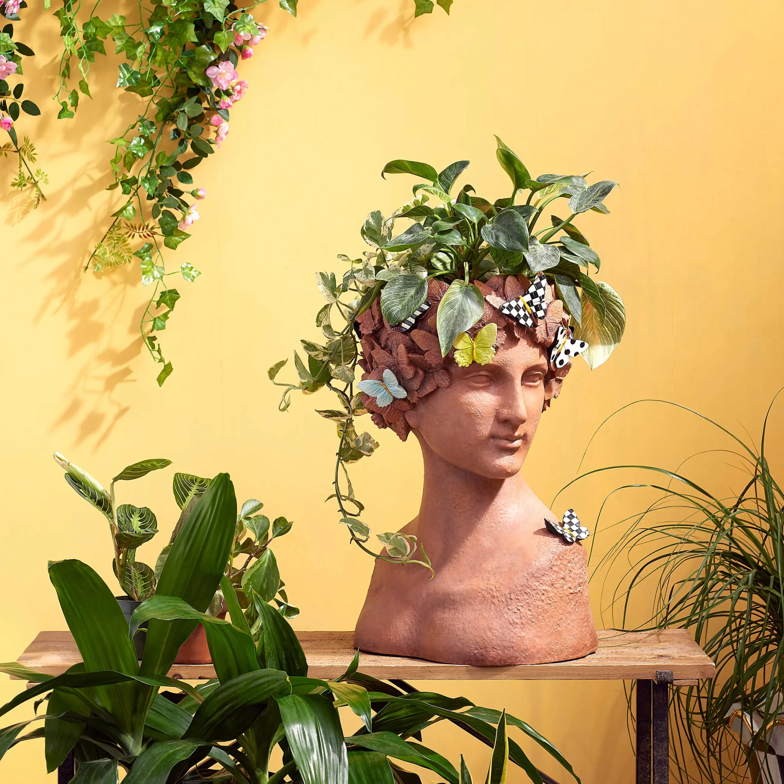 Online MacKenzie-Childs Persephone Bust Planter - Small
