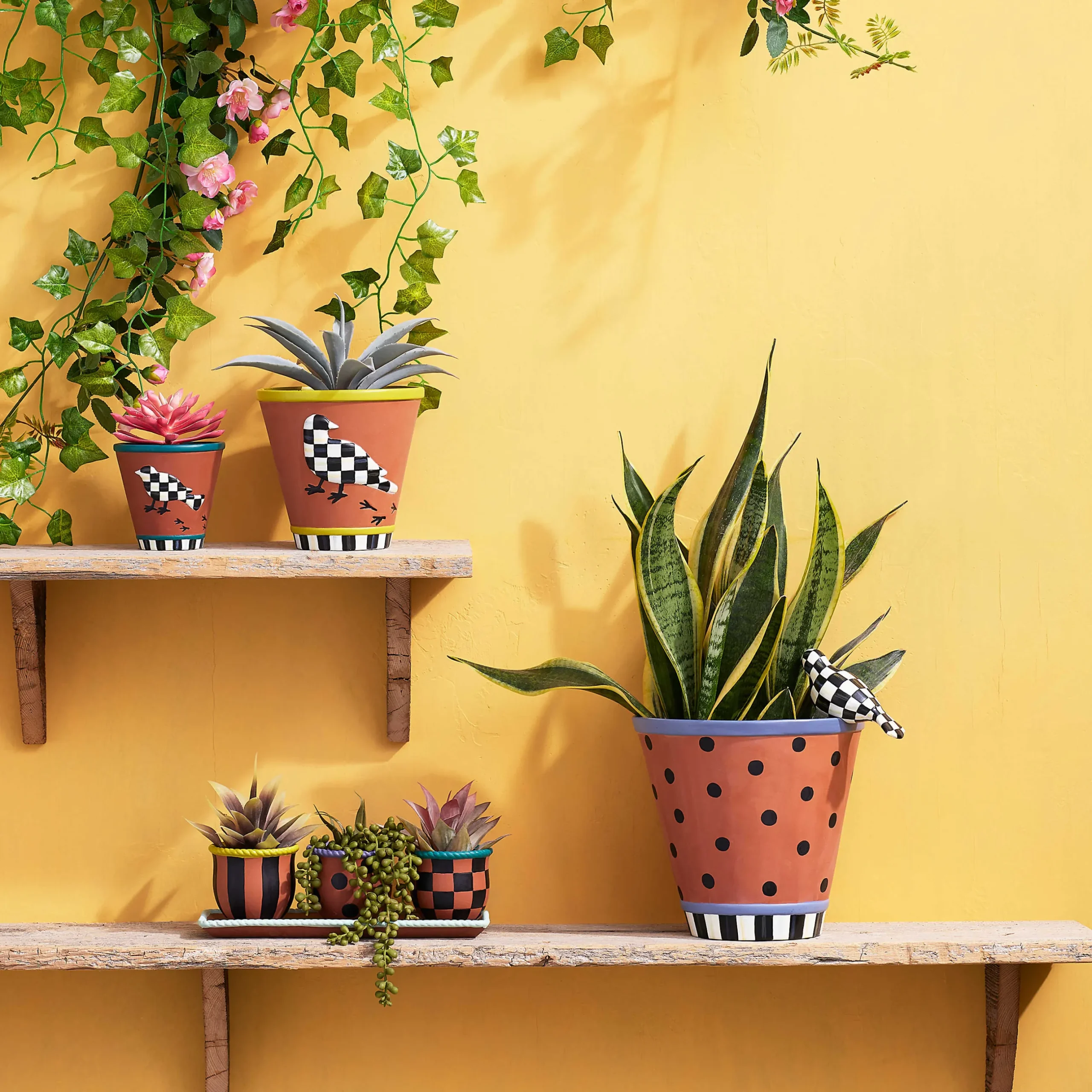 Best MacKenzie-Childs Persephone Pot - Medium