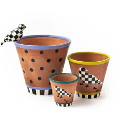 Best MacKenzie-Childs Persephone Pot - Medium