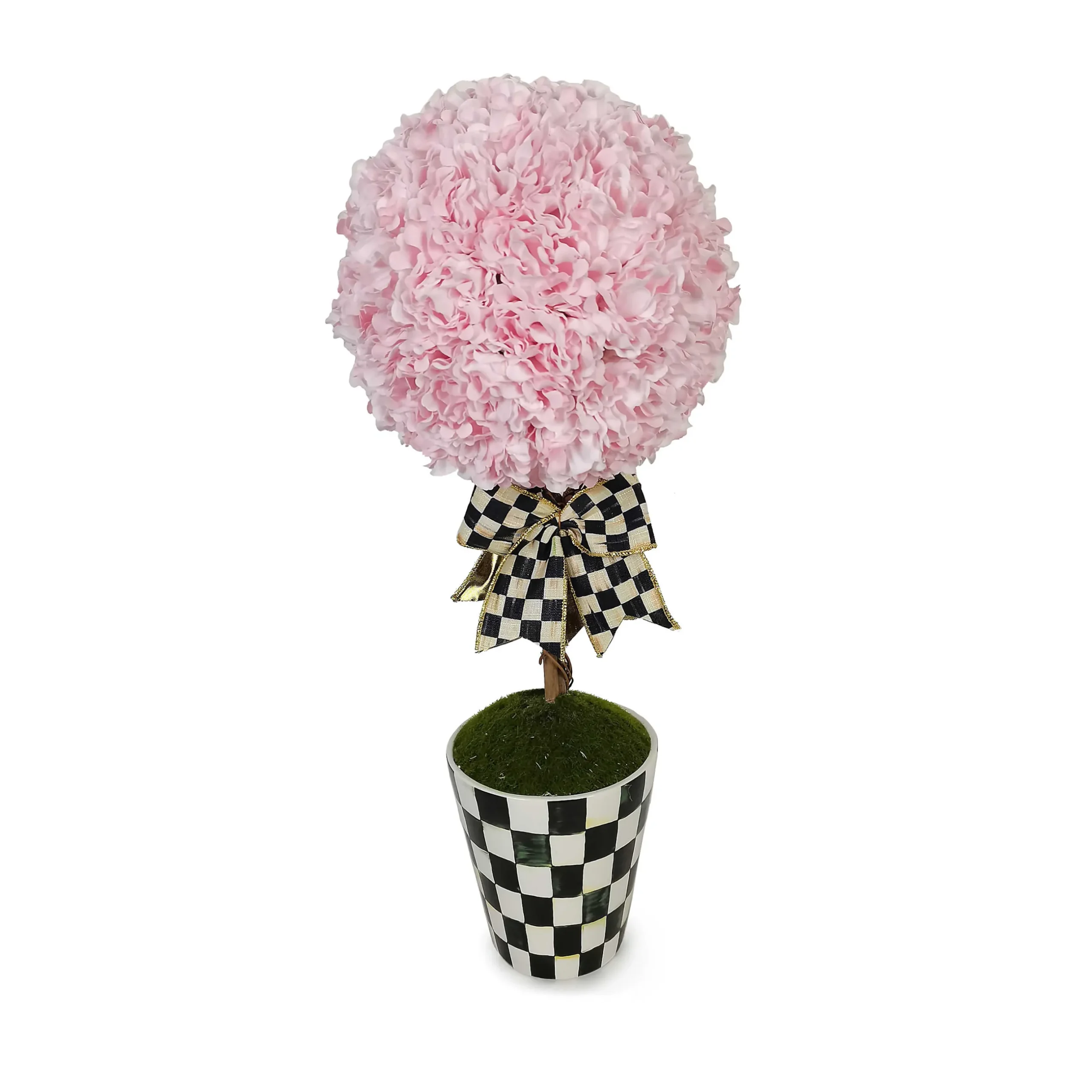 Best MacKenzie-Childs Pink Topiary Drop In - Large