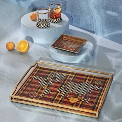 Sale MacKenzie-Childs Plaiditudes Small Tray