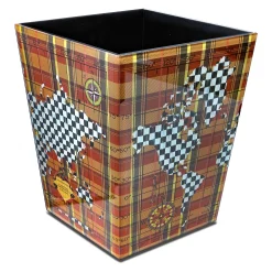 Sale MacKenzie-Childs Plaiditudes Waste Bin