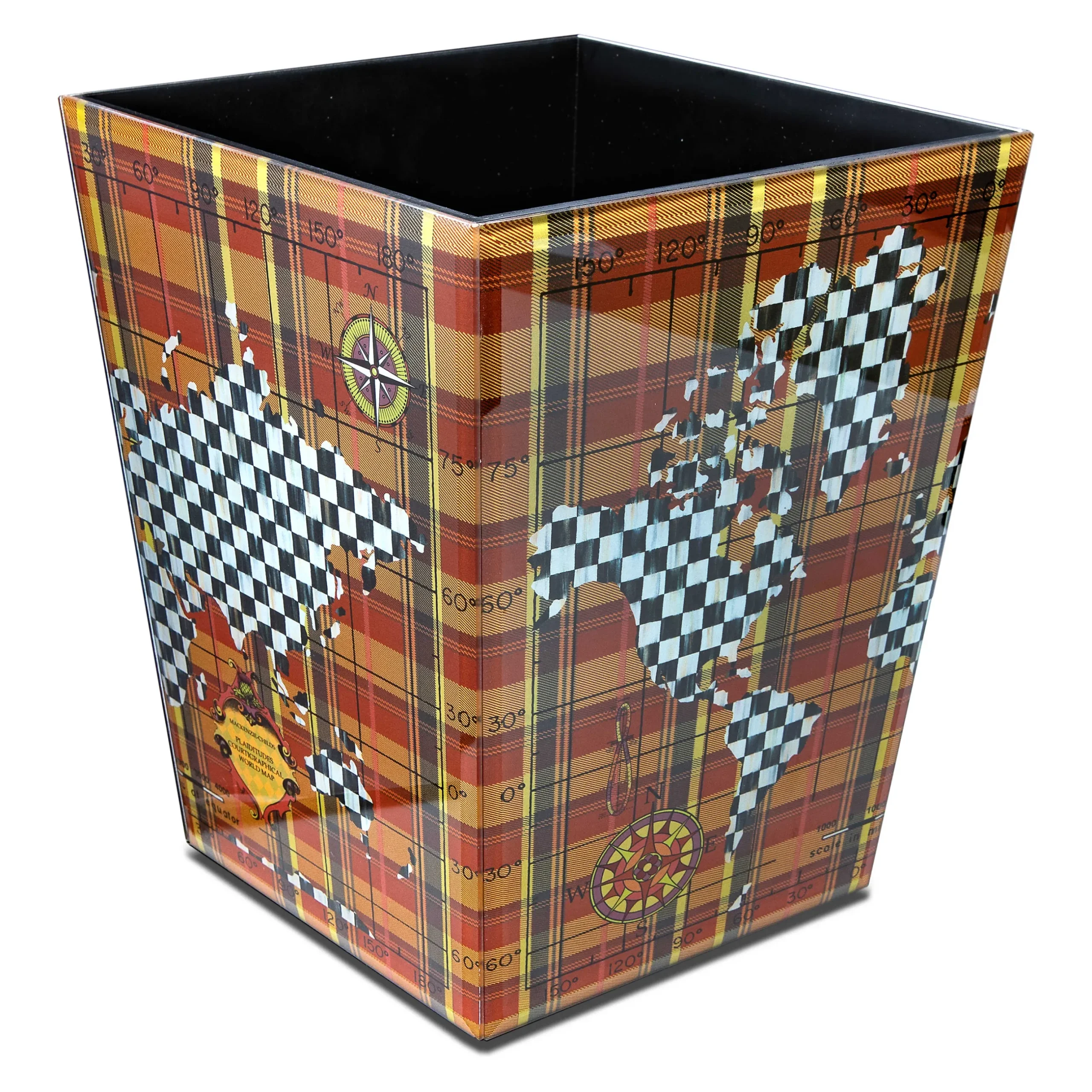 Sale MacKenzie-Childs Plaiditudes Waste Bin