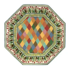 Clearance MacKenzie-Childs Poplar Ridge Rug - 6' Octagon