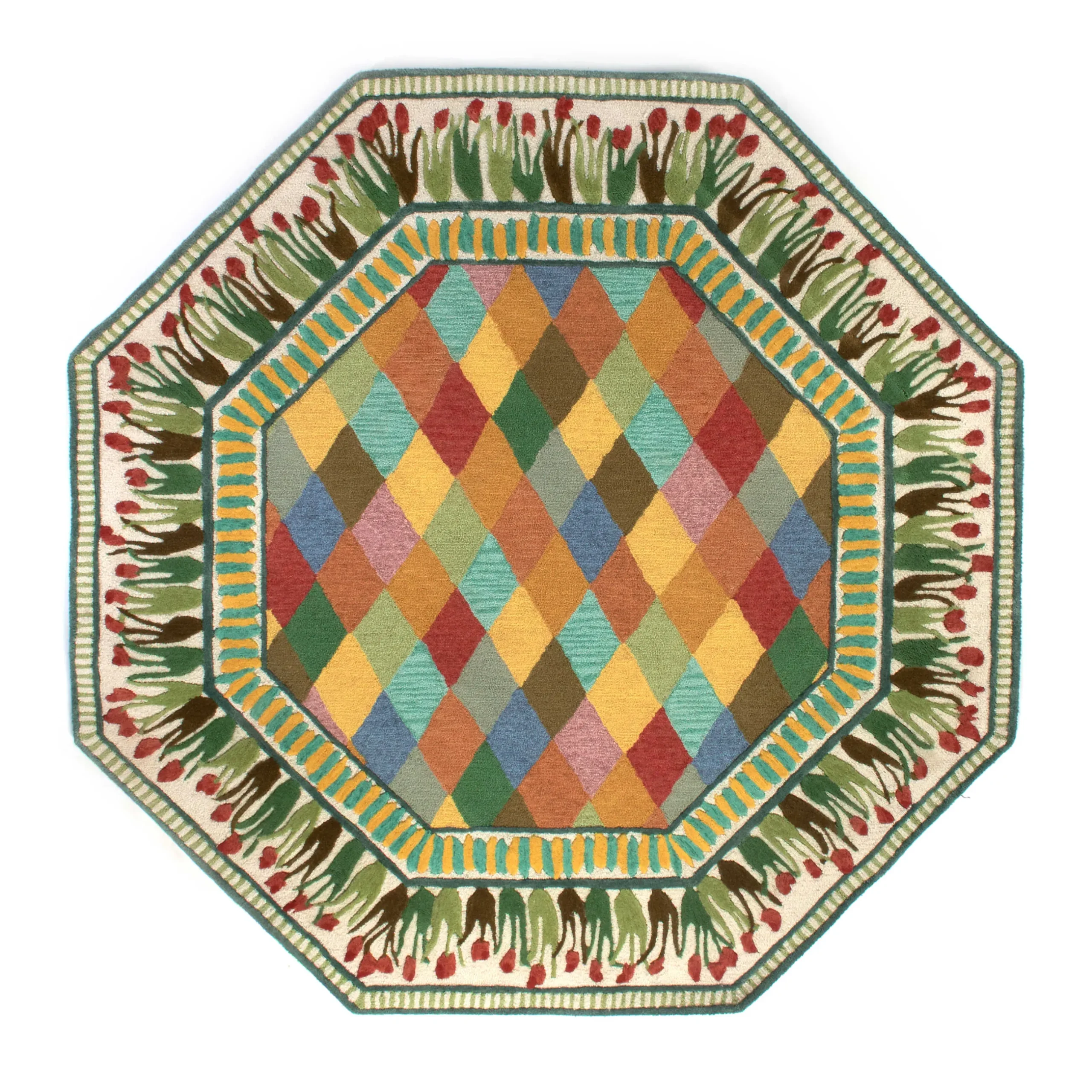 Clearance MacKenzie-Childs Poplar Ridge Rug - 6' Octagon