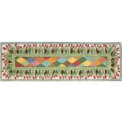 Hot MacKenzie-Childs Poplar Ridge Rug - 2'6" X 8' Runner