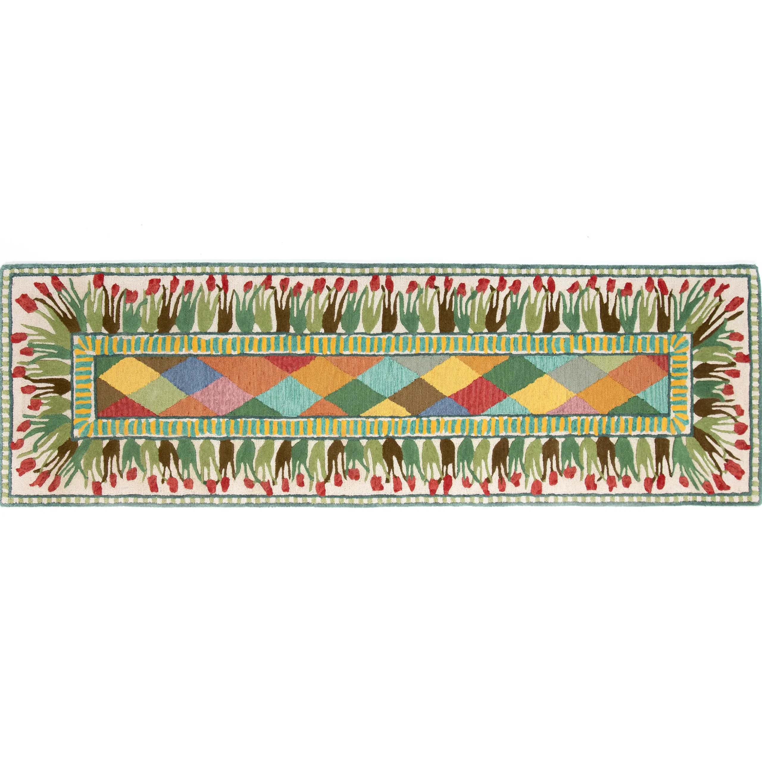 Hot MacKenzie-Childs Poplar Ridge Rug - 2'6" X 8' Runner