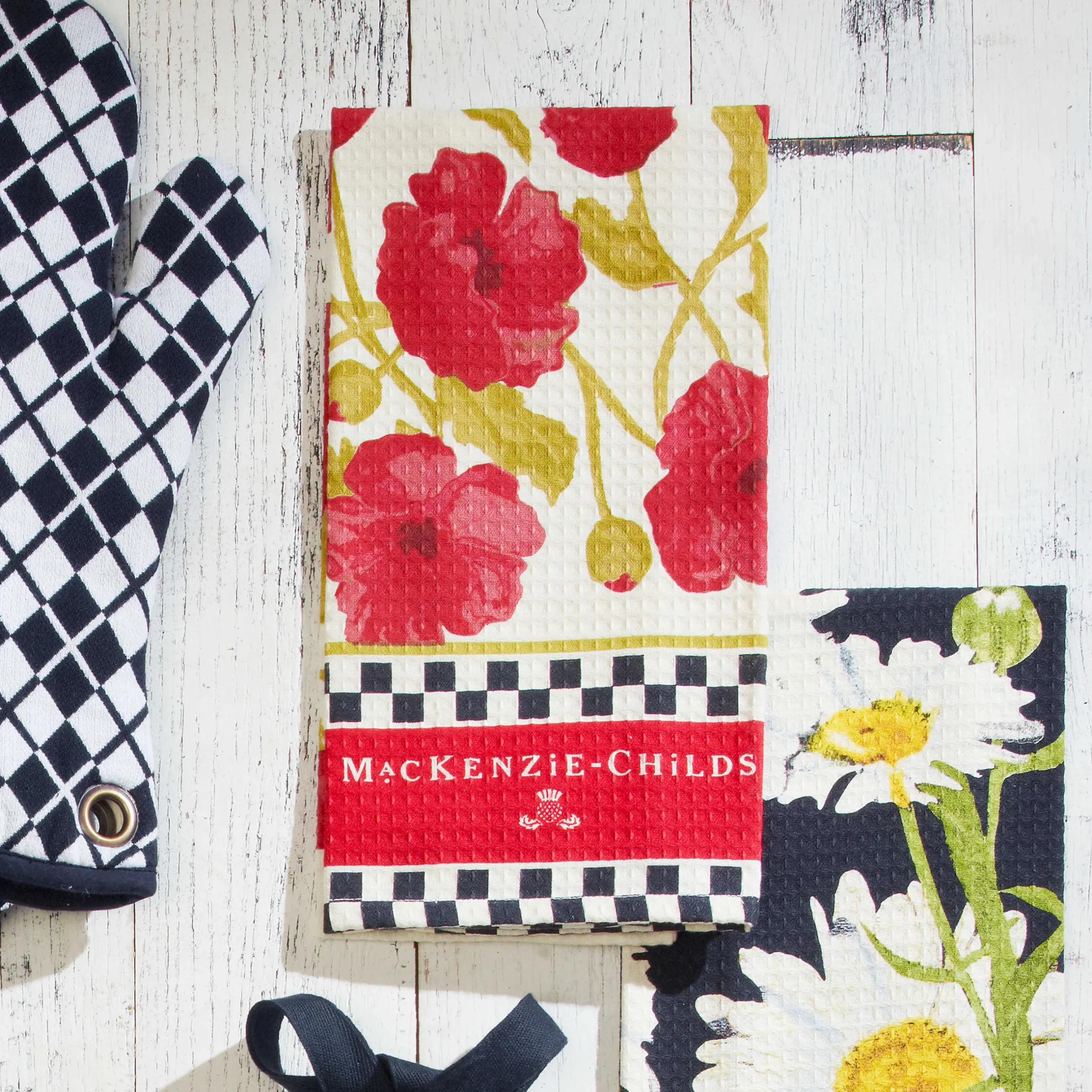 Outlet MacKenzie-Childs Poppy Dish Towel