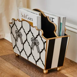 Online MacKenzie-Childs Pretty As A Bow Magazine Rack
