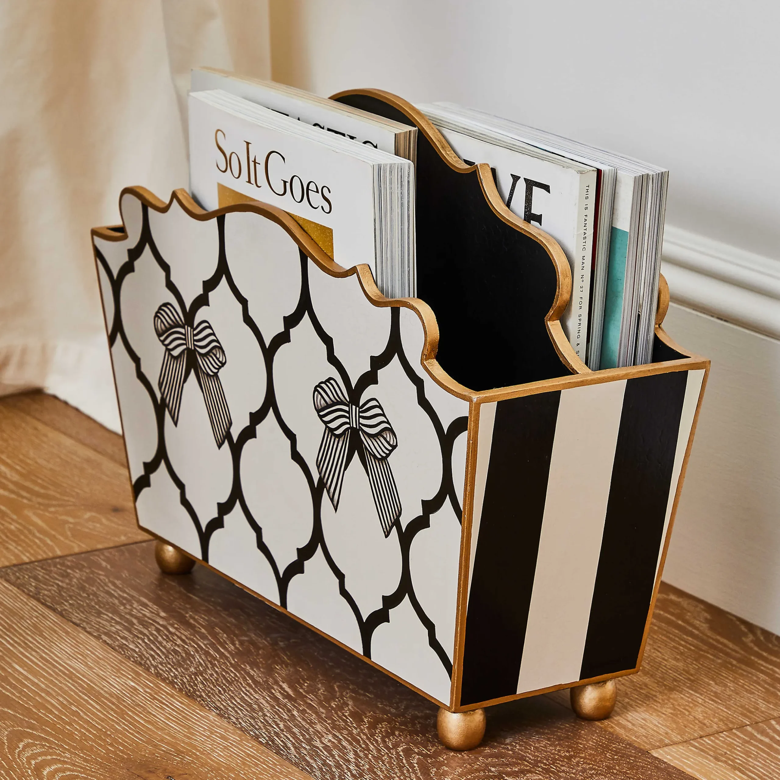 Online MacKenzie-Childs Pretty As A Bow Magazine Rack