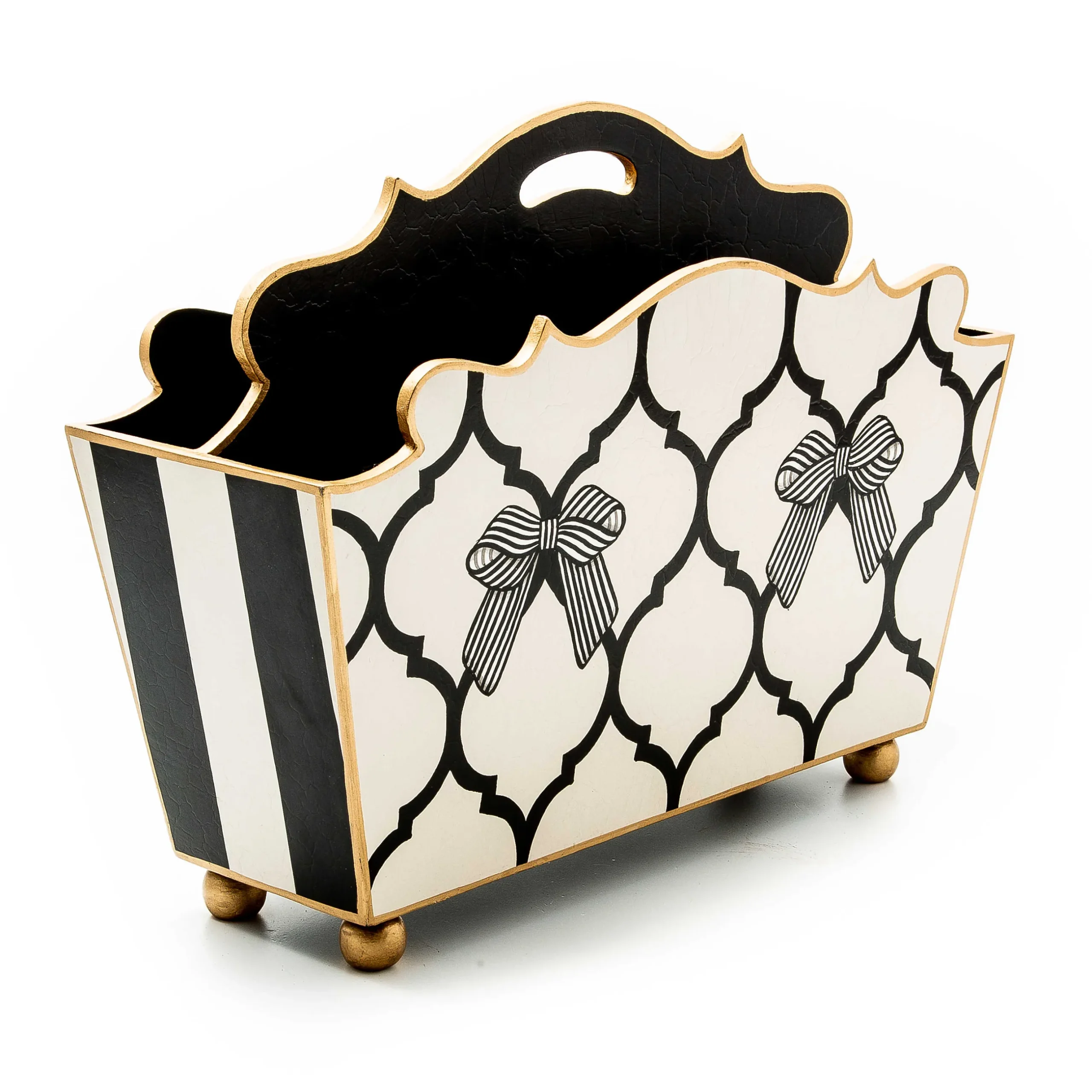 Online MacKenzie-Childs Pretty As A Bow Magazine Rack