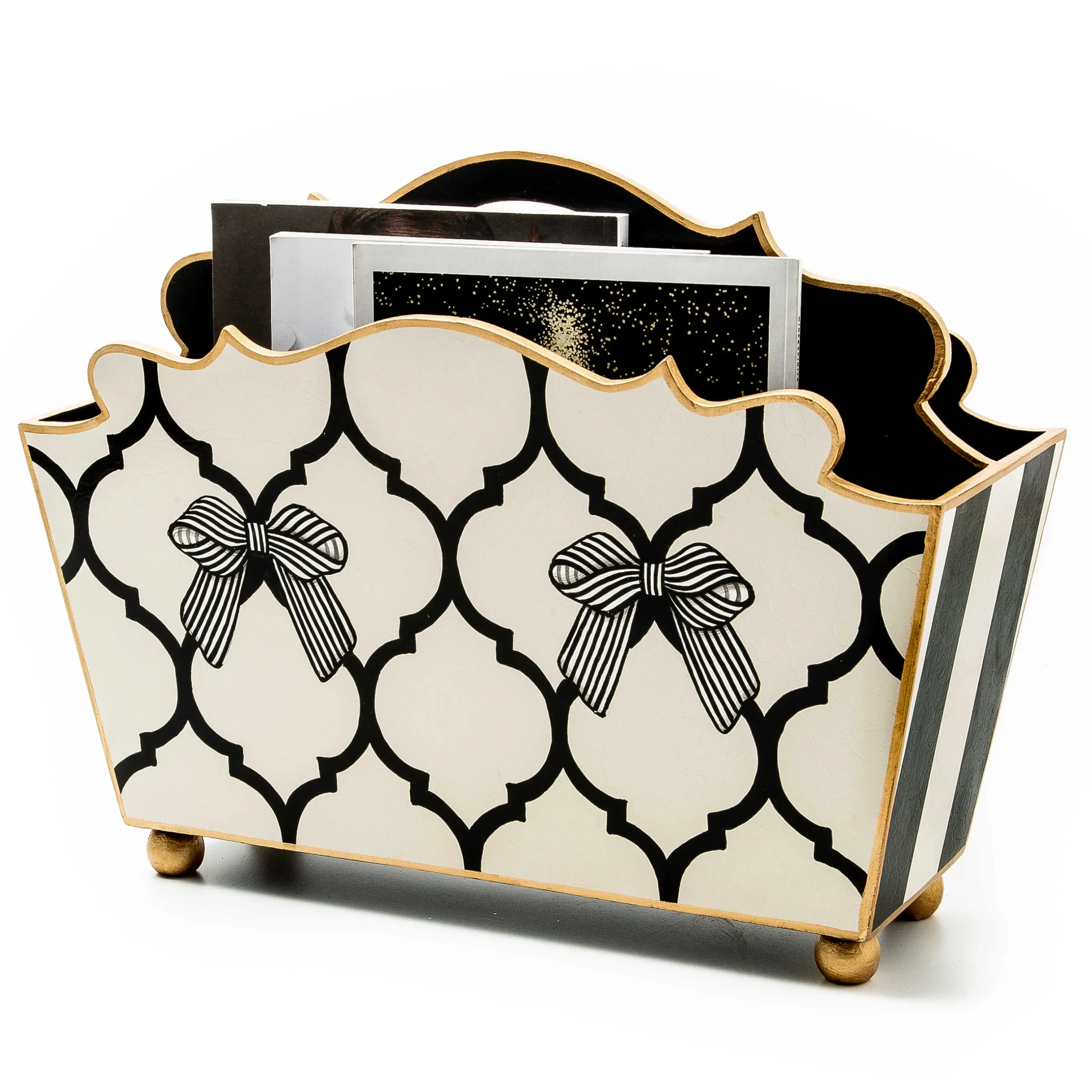Online MacKenzie-Childs Pretty As A Bow Magazine Rack