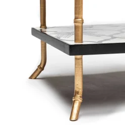 Clearance MacKenzie-Childs Pretty As A Bow 3 Tiered Table