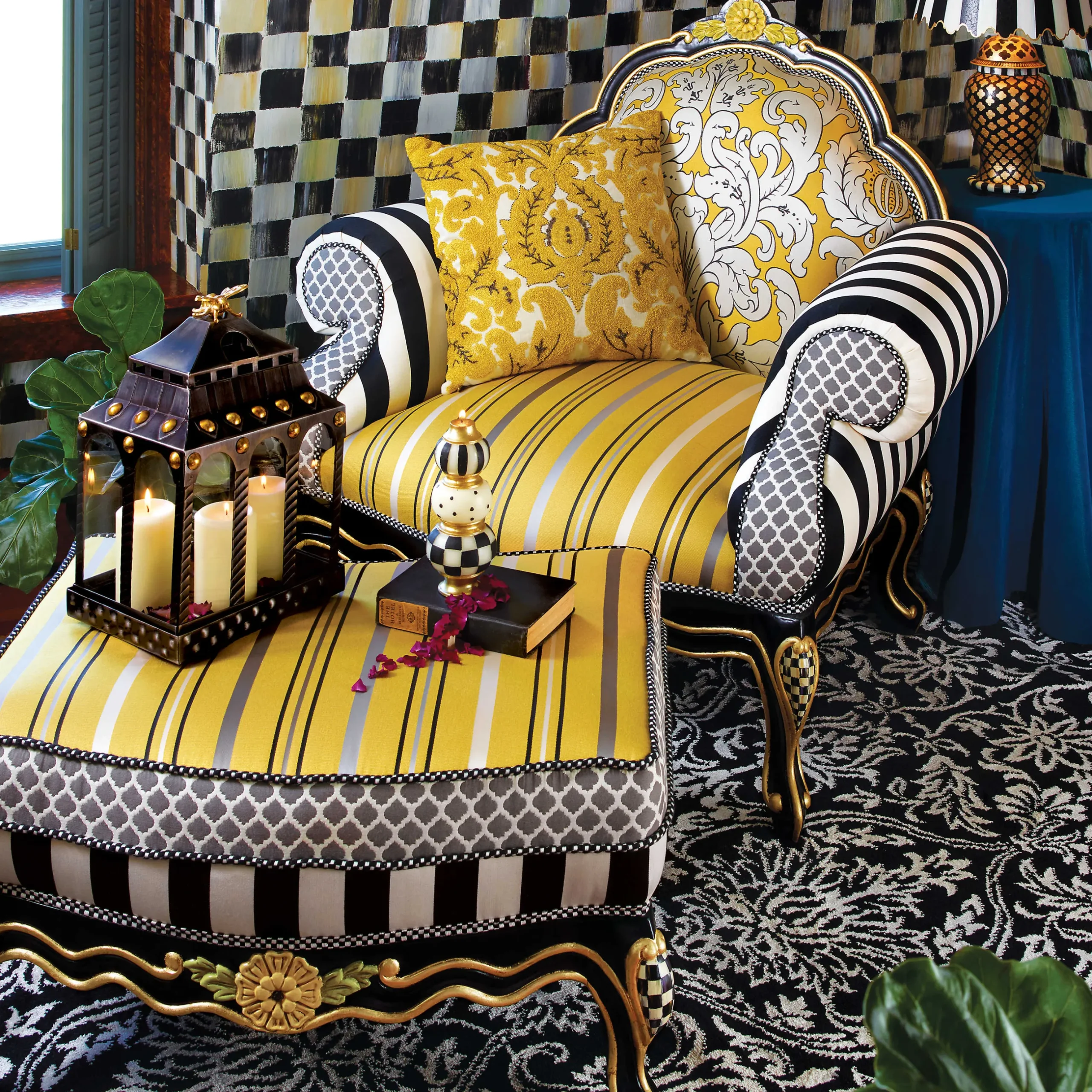 Outlet MacKenzie-Childs Queen Bee Chair