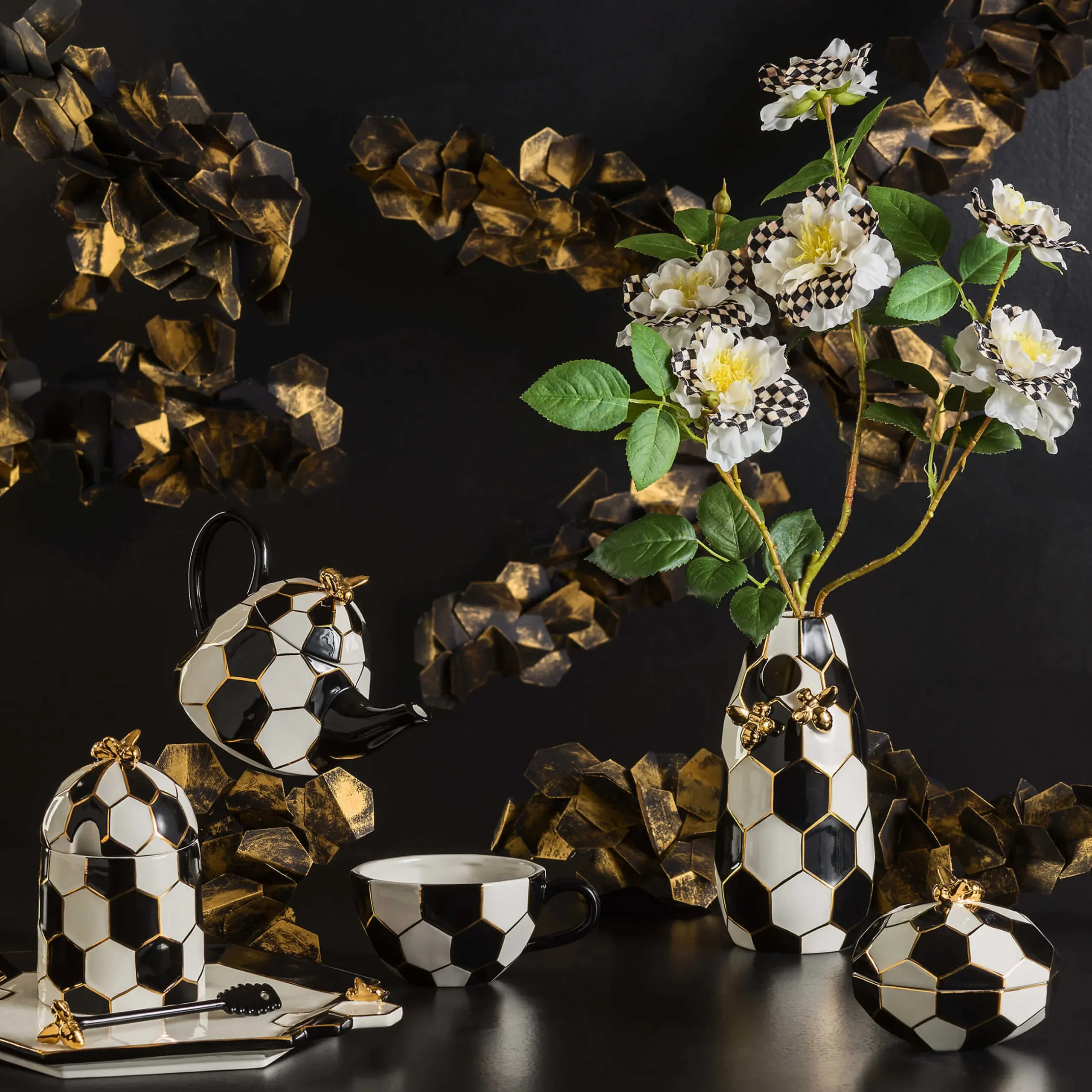 Online MacKenzie-Childs Queen Bee Honey Pot