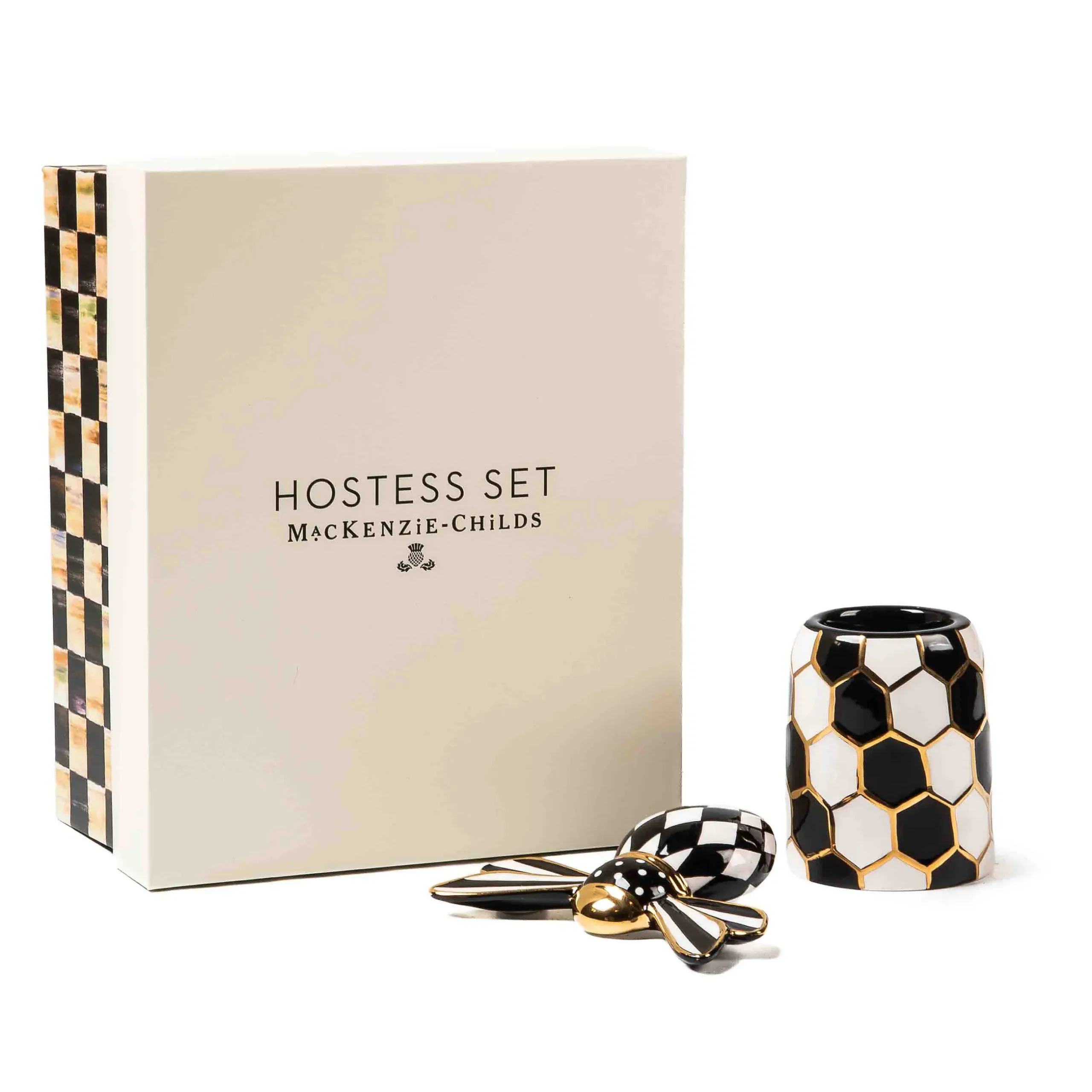 Best MacKenzie-Childs Queen Bee Hostess Set