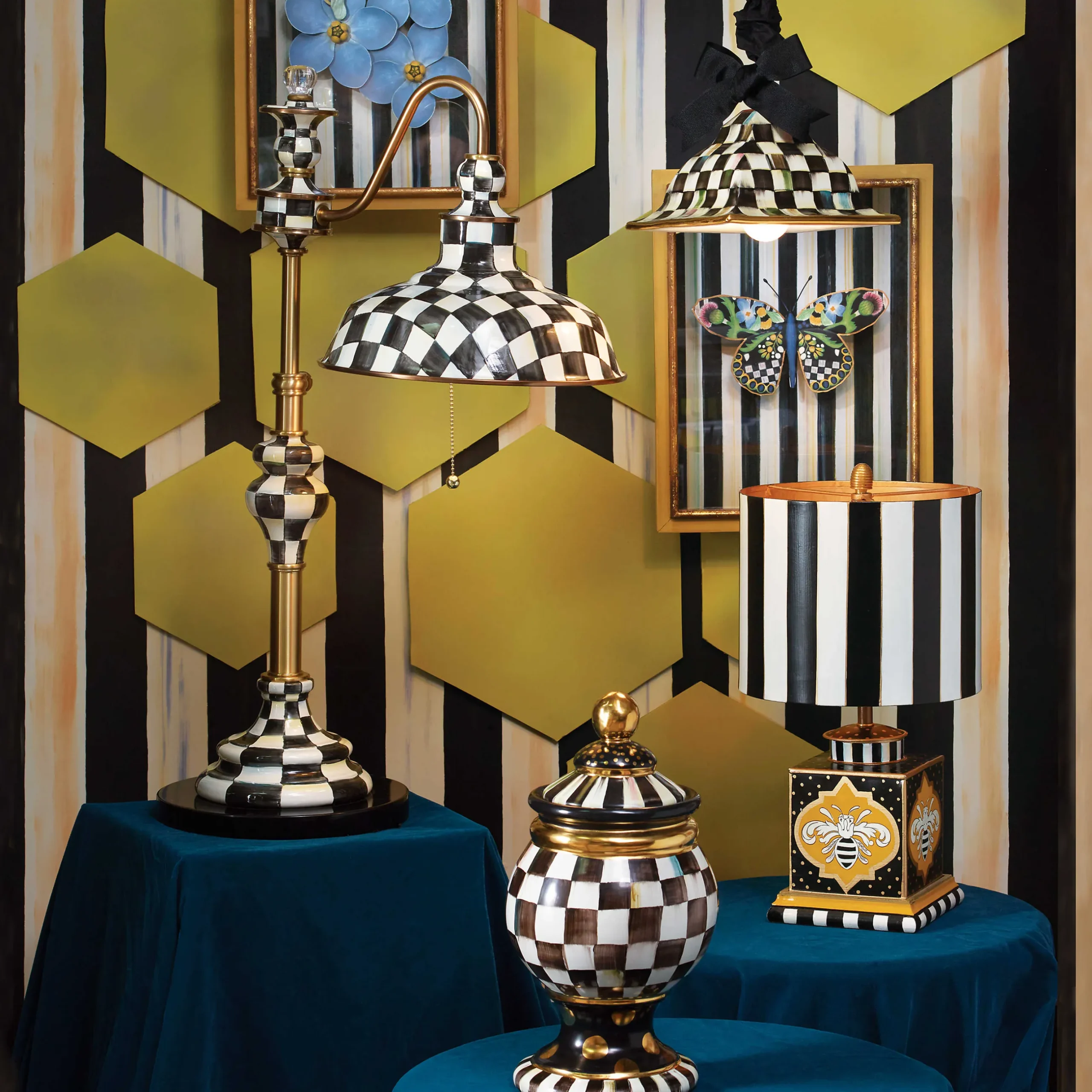 Online MacKenzie-Childs Queen Bee Lamp