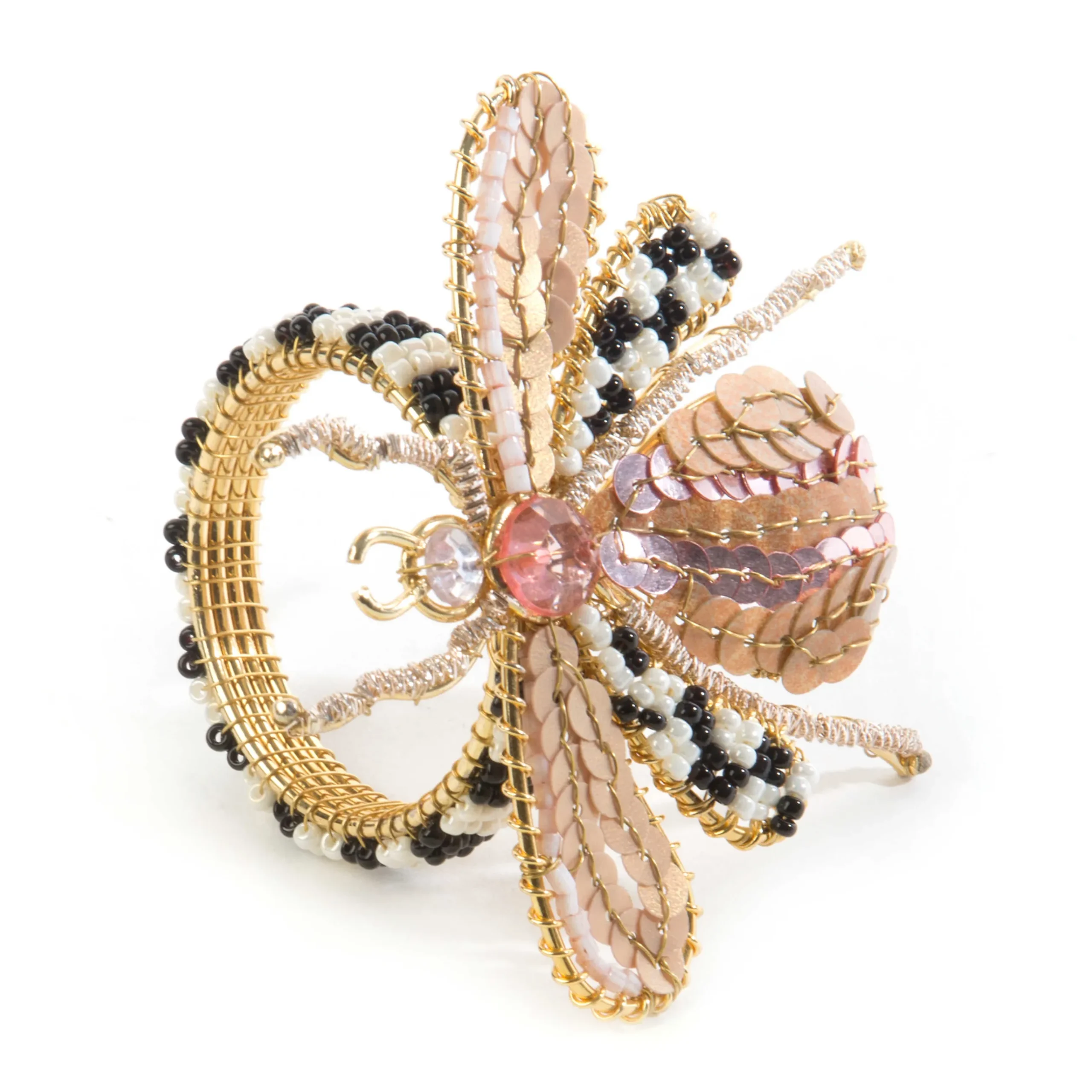 Hot MacKenzie-Childs Queen Bee Napkin Ring