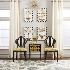 Best MacKenzie-Childs Queen Bee Outdoor Dining Chair