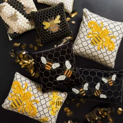Online MacKenzie-Childs Queen Bee Outdoor Lumbar Pillow