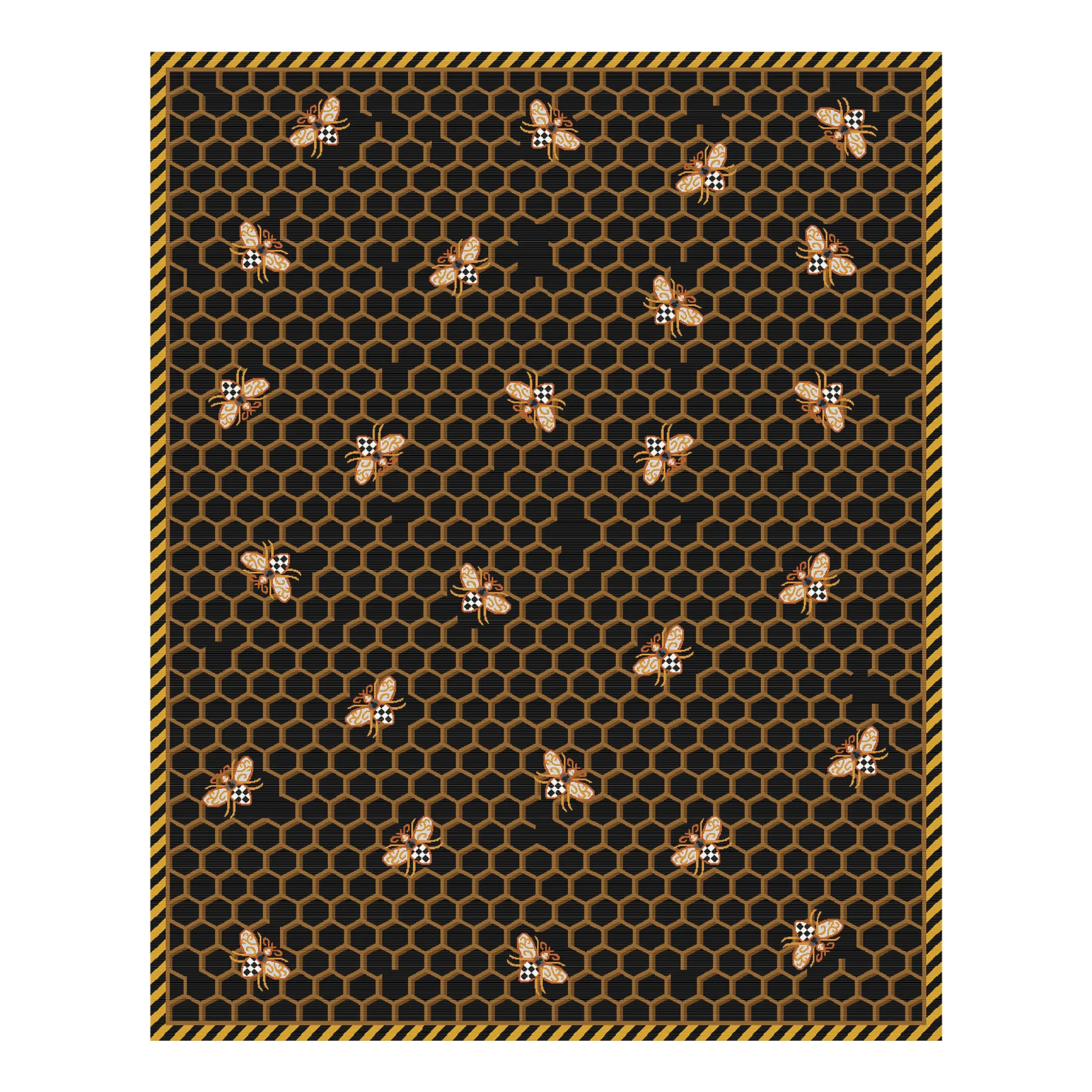 Outlet MacKenzie-Childs Queen Bee Rug - 8' X 10'