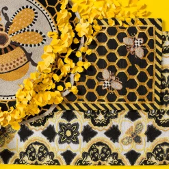 Discount MacKenzie-Childs Queen Bee Rug - 2'3 X 3'9"