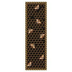 New MacKenzie-Childs Queen Bee Rug - 2'6" X 8' Runner