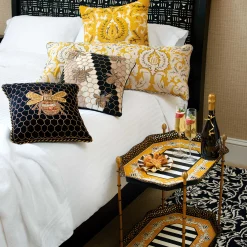 New MacKenzie-Childs Queen Bee Tray Table